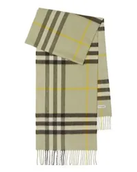 Burberry Großkarierter Schal Green