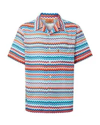 Missoni Kurzärmeliges Bowlinghemd Multicolor