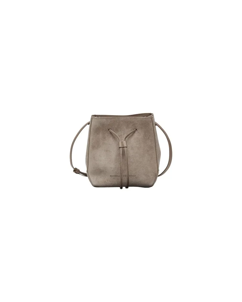 Brunello Cucinelli Bucket-Bag Grey