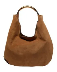 Moschino Moschino Handle Me Tasche Medium Brown