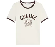 blason t-shirt aus baumwolljersey im 70er-stil