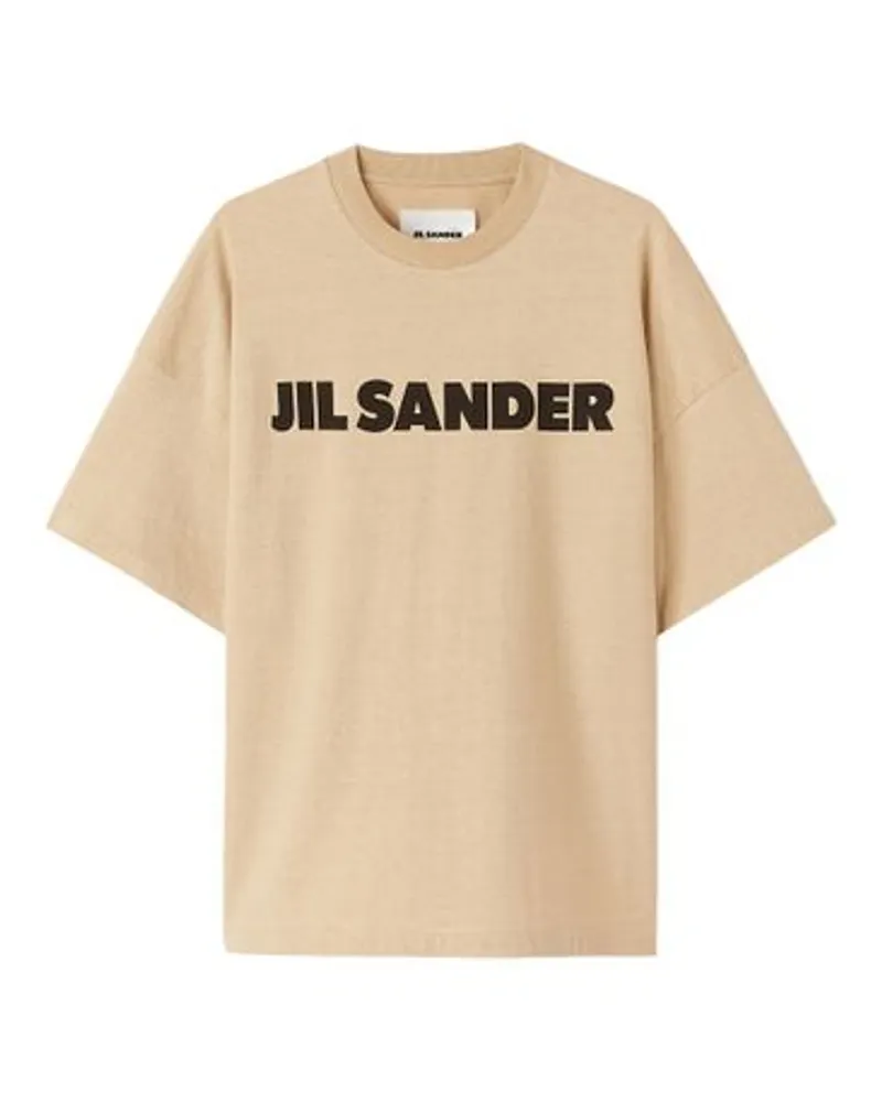 Jil Sander Logo-T-Shirt Brown