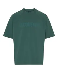 Jacquemus T-Shirt Typo Green