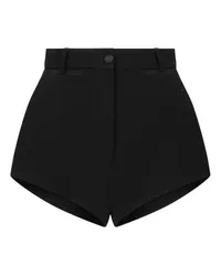 Dolce & Gabbana Wolltwill-Shorts Black