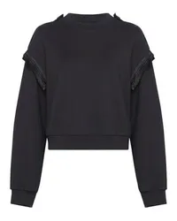 Maison Margiela Unbrushed Sweat Jersey Sweatshirt Black