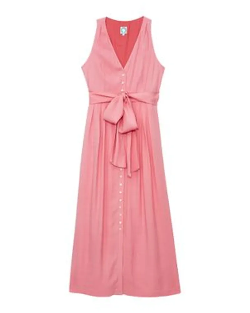 Inès de la Fressange Langes Kleid Ambre Pink