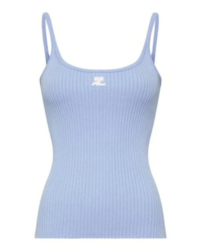 Courrèges Tanktop Blue