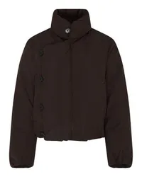 Christophe Lemaire Kurze Steppjacke Brown