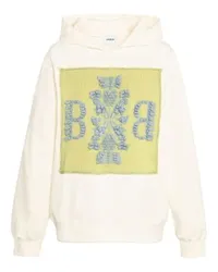 Barrie Hoodie mit Logo-Patch Green