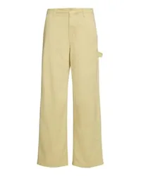 Current/Elliot Wide-Leg-Jeans The Painter Yellow