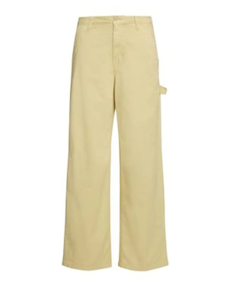 Current/Elliot Wide-Leg-Jeans The Painter Yellow