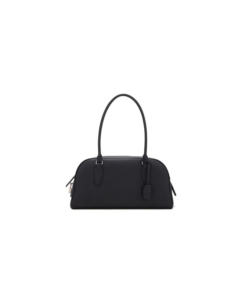 The Row Schultertasche aus Leder E/W India Black