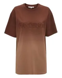 J.W.Anderson T-Shirt Gradient Brown