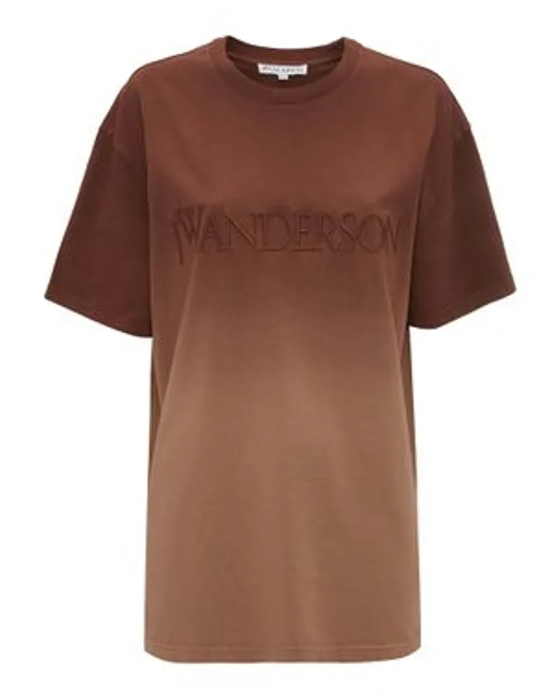 J.W.Anderson T-Shirt Gradient Brown