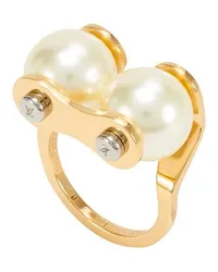 Louis Vuitton LV Speedy Pearls Ring Gold