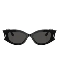 Jimmy Choo Ovale Sonnenbrille Black