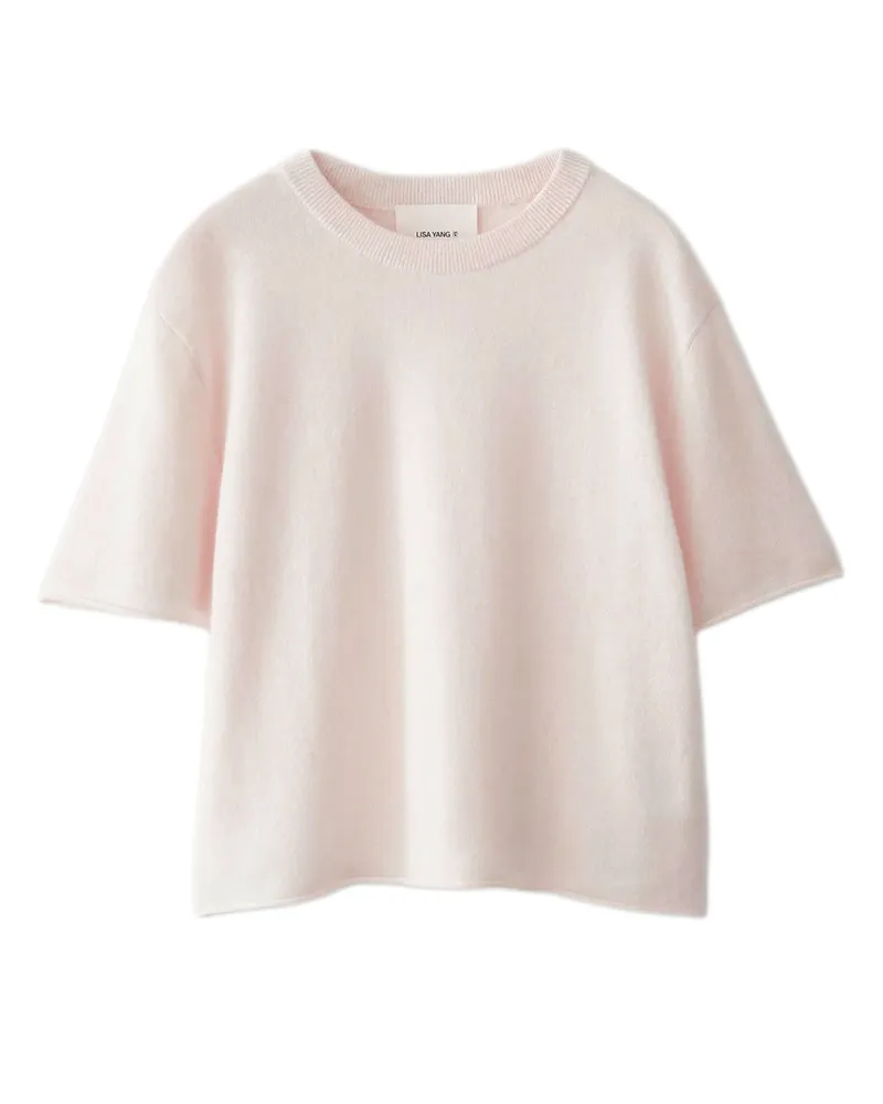 Lisa Yang T-Shirt aus Kaschmir Cila 