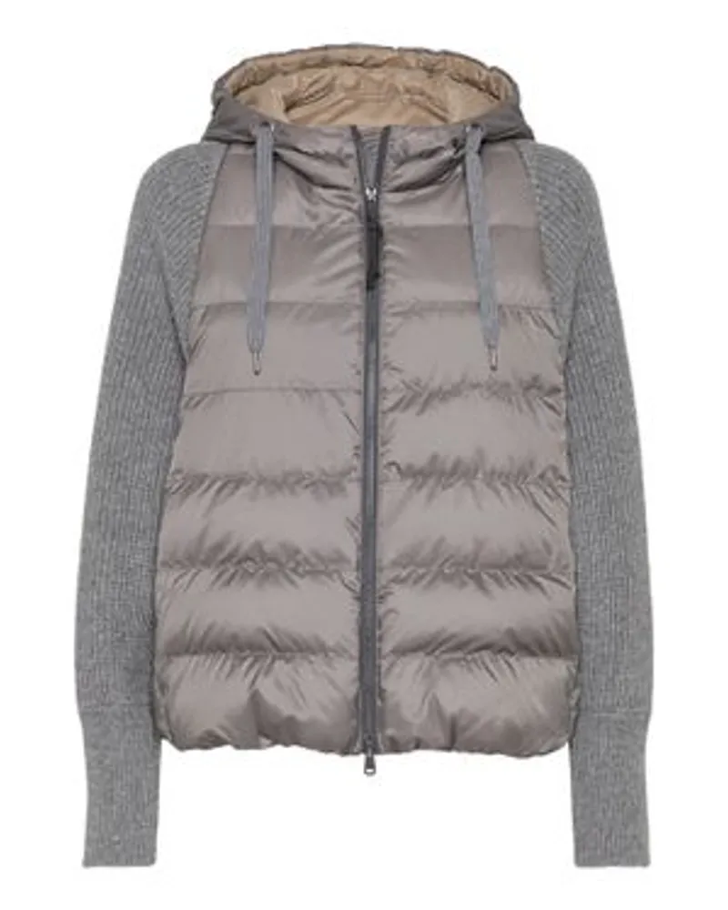 Brunello Cucinelli Daunenjacke Grey