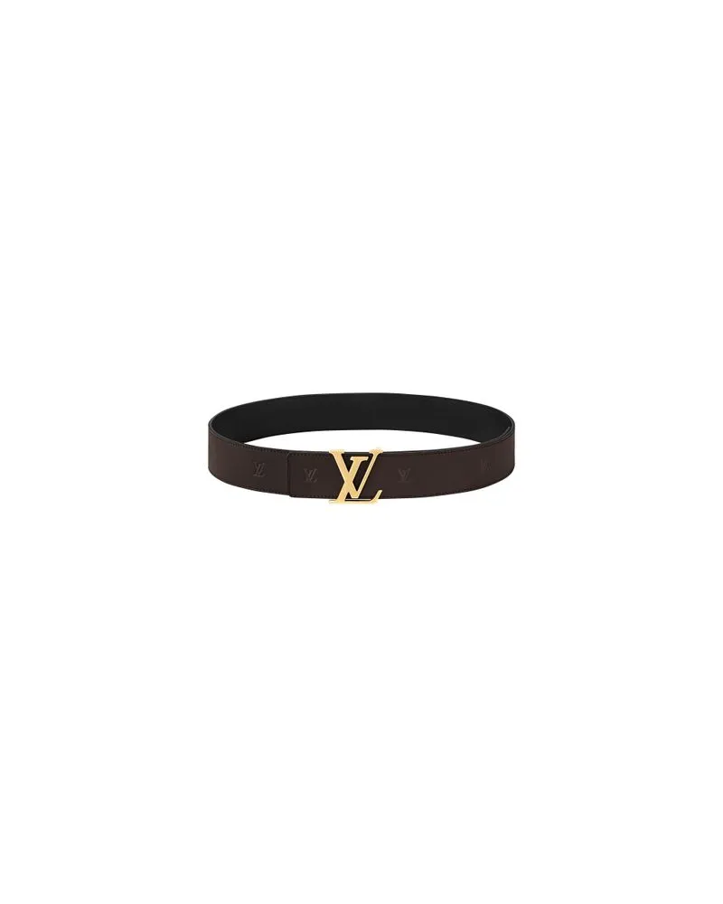 Louis Vuitton LV Initiales Blason Wendegürtel 40 mm Brown