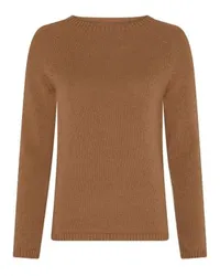 Max Mara Georg Pullover mit Rundhalsausschnitt Beige