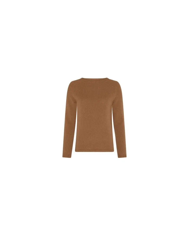 Max Mara Georg Pullover mit Rundhalsausschnitt Beige