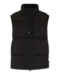 Stone Island Ärmellose Daunenjacke Black