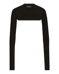 Dolce & Gabbana KIM DOLCE&GABBANA Jersey-Shrug Black