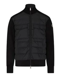 Moncler Jacke im Materialmix Black