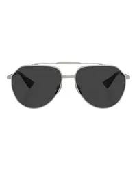 Dolce & Gabbana Sonnenbrille Pilot Silver