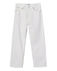 AGOLDE Gerade 90's Jeans White