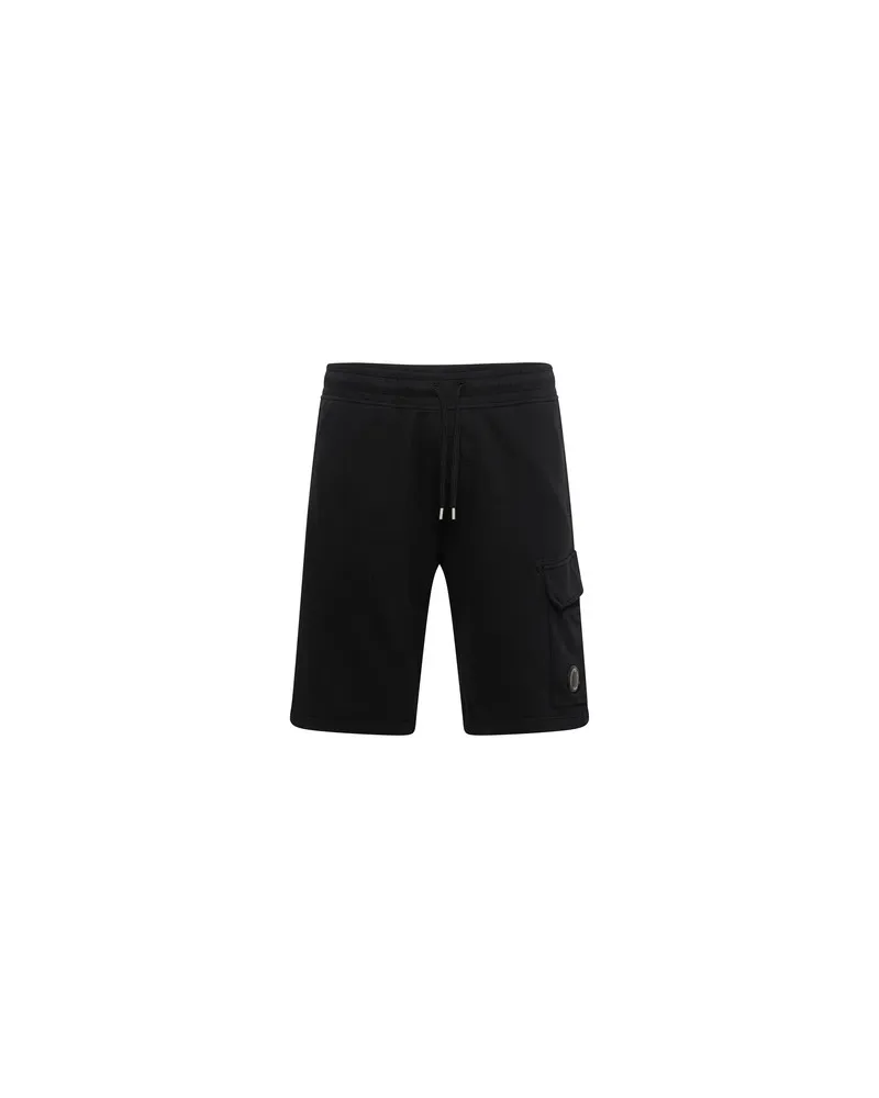 C.P. Company Einstellbare Cargo-Shorts Black