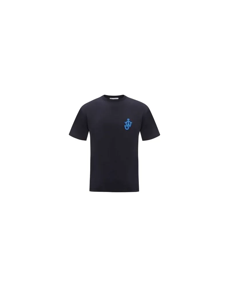 J.W.Anderson T Shirt Mit Anker Patch Navy