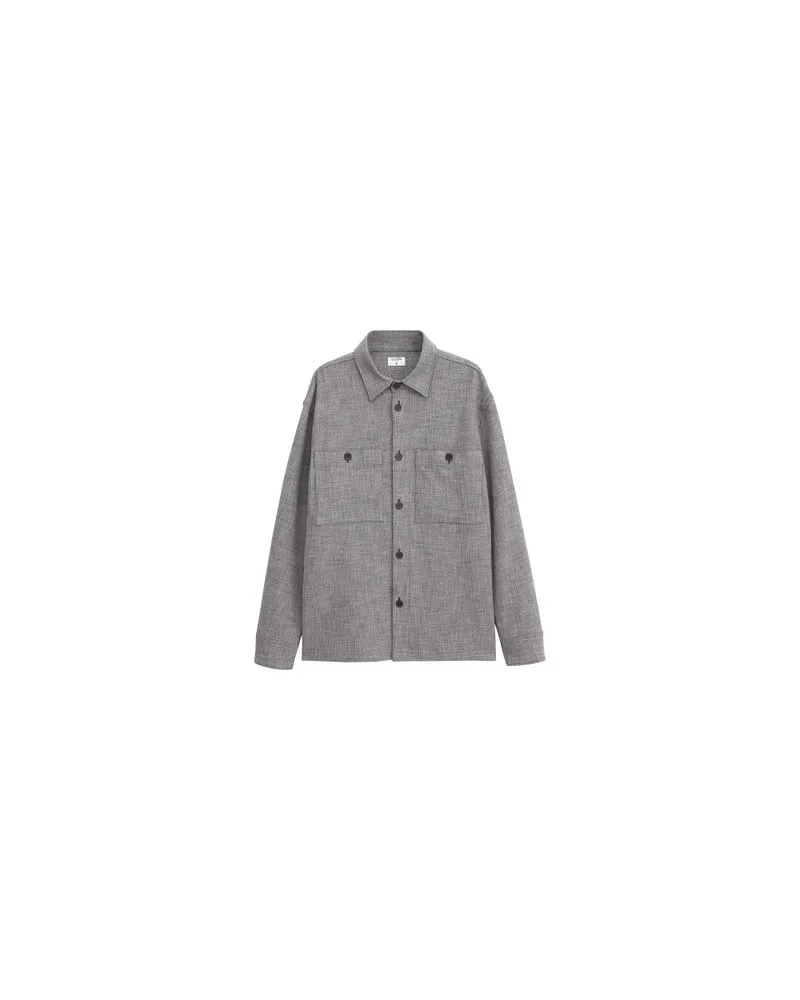 Filippa K Relaxed Fit Overshirt White