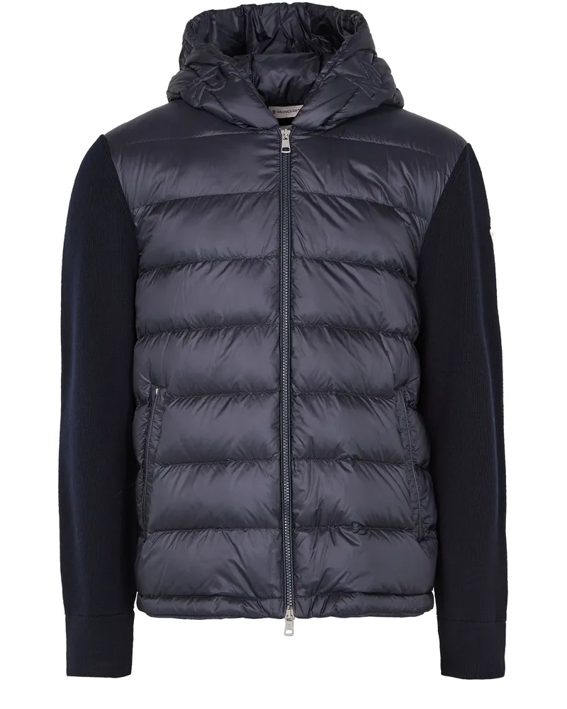 Moncler Jacke im Materialmix 