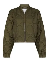 AGOLDE Gesteppte Jacke Iona Green