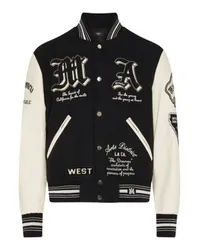 Amiri Varsity-Jacke Dream Team Black