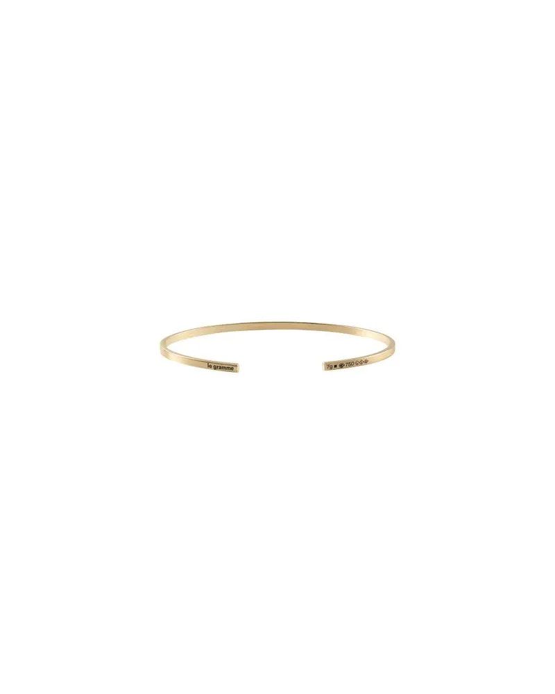 Le Gramme Armband Gold