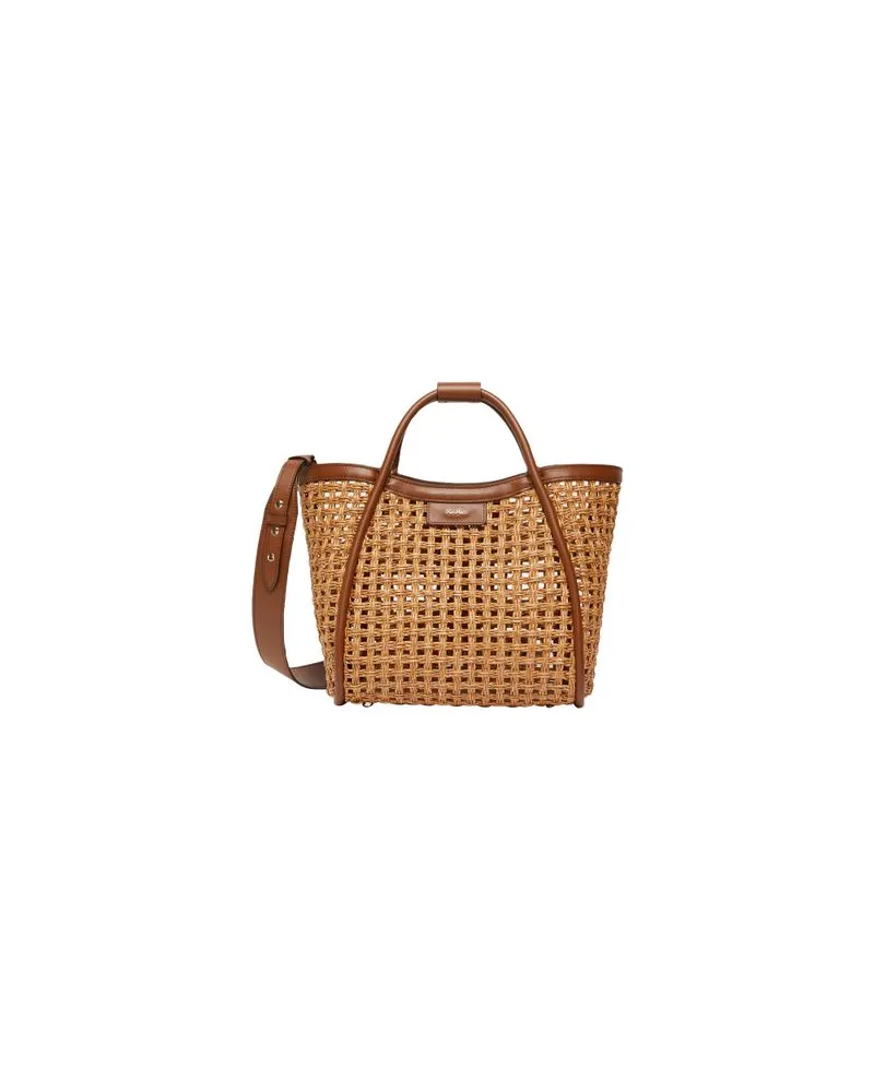 Bottega Veneta Schultertasche Parachute Beige