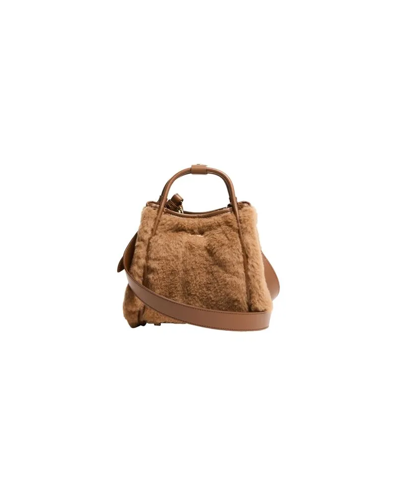 Bottega Veneta Schultertasche Parachute Beige