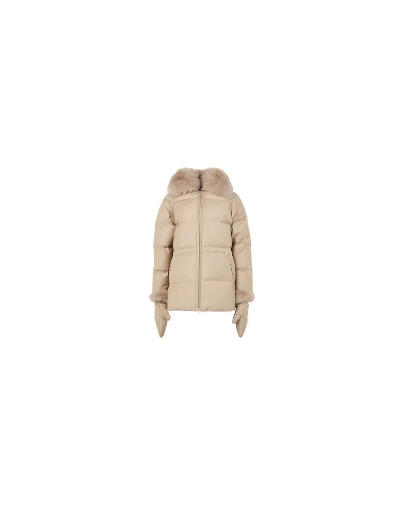 Bottega Veneta Schultertasche Parachute Beige