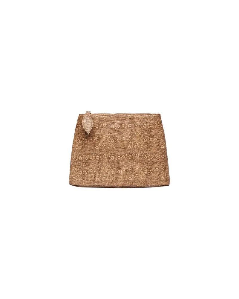 Bottega Veneta Schultertasche Parachute Beige