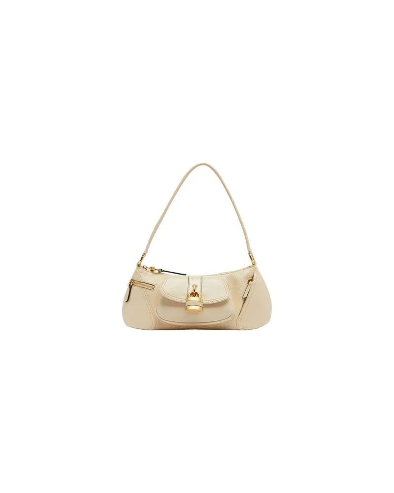 Bottega Veneta Schultertasche Parachute Beige