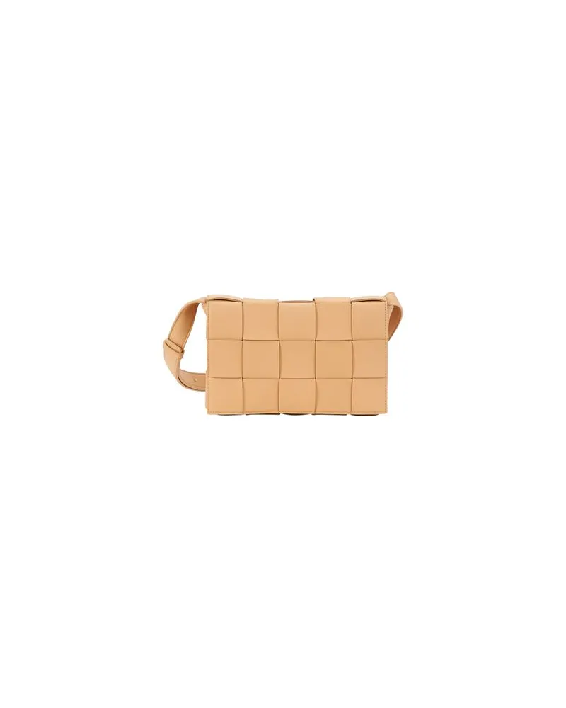 Bottega Veneta Schultertasche Parachute Beige