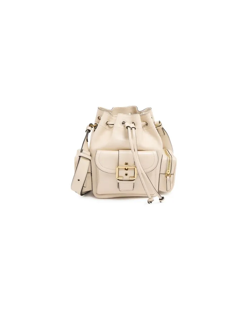 Bottega Veneta Schultertasche Parachute Beige