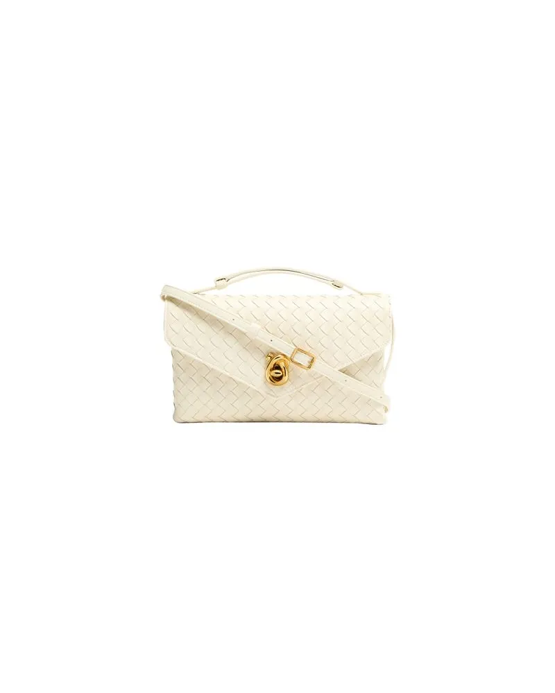 Bottega Veneta Schultertasche Parachute Beige
