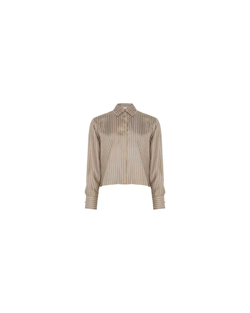 Bottega Veneta Schultertasche Parachute Beige