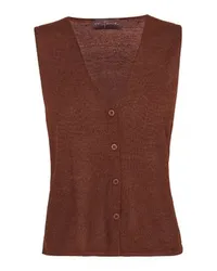 Cortana Strickweste Canton Burgundy