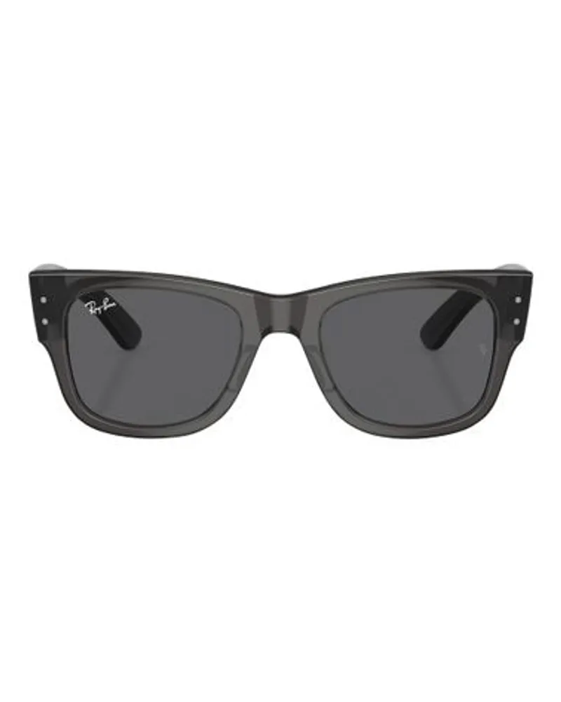 Ray Ban Quadratische Sonnenbrille Mega Wayfarer Black