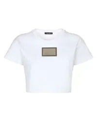 Dolce & Gabbana Crop-T-Shirt KIM DOLCE&GABBANA White