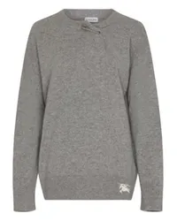 Burberry Pullover mit Rundhalsausschnitt Grey